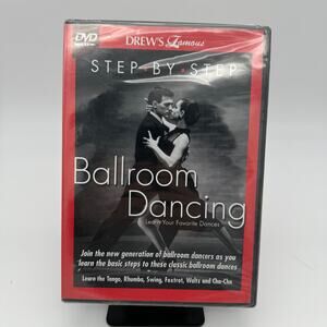 Drew's Famous Step-By-Step Ballroom Dancing DVD New Learn Tango Waltz Swing